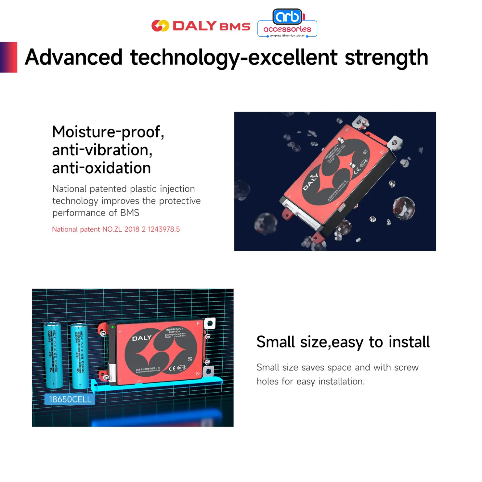 DALY BMS LFP 12S 100A - Image 4